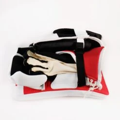 CCM Extreme Flex 4 Pro Stock Senior Goalie Blocker - Carey Price -Ccm ccm blockers ccm extreme flex 4 pro stock senior goalie blocker carey price white red regular 29069828554818