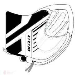 CCM Axis A1.5 Junior Goalie Catcher -Ccm ccm catchers ccm axis a1 5 junior goalie catcher white white black black regular 28743511801922