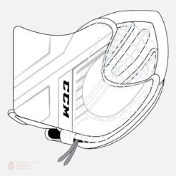 CCM Axis A1.9 Senior Goalie Catcher -Ccm ccm catchers ccm axis a1 9 senior goalie catcher white regular 14023704379458