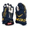 CCM Jetspeed FT680 Junior Hockey Gloves -Ccm ccm gloves ccm jetspeed ft680 junior hockey gloves navy gold 10 30397993484354