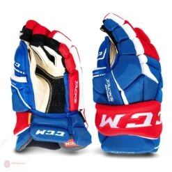 CCM Tacks 9080 Junior Hockey Gloves -Ccm ccm gloves ccm tacks 9080 junior hockey gloves red white blue 12 28743810285634