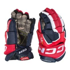 CCM Tacks AS-V Pro Senior Hockey Gloves -Ccm ccm gloves ccm tacks as v pro senior hockey gloves navy red white 13 29355716444226