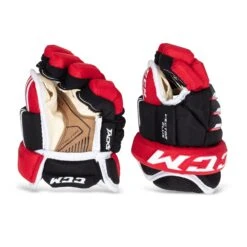 CCM Tacks Vector Plus Junior Hockey Gloves (2020) -Ccm ccm gloves ccm tacks vector plus junior hockey gloves 2020 black red white 10 28743809826882
