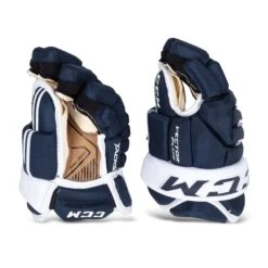 CCM Tacks Vector Plus Junior Hockey Gloves (2020) -Ccm ccm gloves ccm tacks vector plus junior hockey gloves 2020 navy white 10 28743809892418