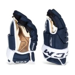 CCM Tacks Vector Plus Senior Hockey Gloves (2020) -Ccm ccm gloves ccm tacks vector plus senior hockey gloves 2020 navy white 13 28743853244482