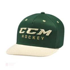 CCM True 2 Hockey Snapback Hat -Ccm ccm hats ccm true 2 hockey snapback hat green cream osfa 28743941881922