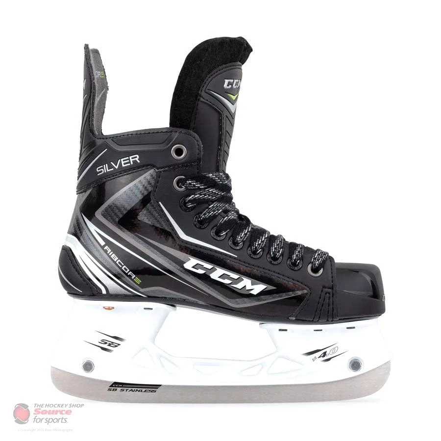 CCM RIBCOR Silver Junior Hockey Skates (2017) 3 CCM RIBCOR Silver Junior Hockey Skates (2017)