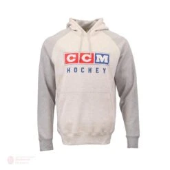 CCM Classic Fleece Mens Hoodie -Ccm ccm hoodies ccm classic fleece mens hoodie oatmeal heather s 28758920724546