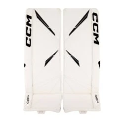 CCM Axis 2.9 Senior Goalie Leg Pads -Ccm ccm leg pads ccm axis 2 9 senior goalie leg pads white white black black 33 1 29358954807362