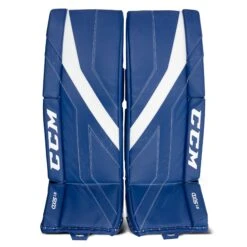 CCM Axis A1.5 Junior Goalie Leg Pads - Source Exclusive -Ccm ccm leg pads ccm axis a1 5 junior goalie leg pads source exclusive toronto maple leafs 26 1 28744293875778