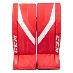 CCM Axis A1.9 Intermediate Goalie Leg Pads - Source Exclusive -Ccm ccm leg pads ccm axis a1 9 intermediate goalie leg pads source exclusive detroit red wings 30 1 28744294498370