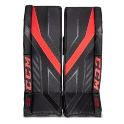 CCM Axis Senior Goalie Leg Pads -Ccm ccm leg pads ccm axis senior goalie leg pads black red black 33 1 5 28744295317570