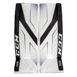 CCM Axis Senior Goalie Leg Pads -Ccm ccm leg pads ccm axis senior goalie leg pads white white black 34 1 28744295448642