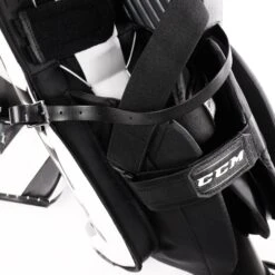 CCM Extreme Flex 5 Senior Goalie Leg Pads - "Pro" Stock - Cam Matwiv -Ccm ccm leg pads ccm extreme flex 5 senior goalie leg pads pro stock cam matwiv white black 33 2 5 29000923152450