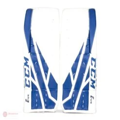 CCM Extreme Flex E4.9 Intermediate Goalie Leg Pads - Source Exclusive -Ccm ccm leg pads ccm extreme flex e4 9 intermediate goalie leg pads source exclusive toronto maple leafs 32 1 28744297807938