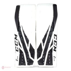 CCM Extreme Flex E4.9 Intermediate Goalie Leg Pads - Source Exclusive -Ccm ccm leg pads ccm extreme flex e4 9 intermediate goalie leg pads source exclusive white white black 32 1 28744297676866