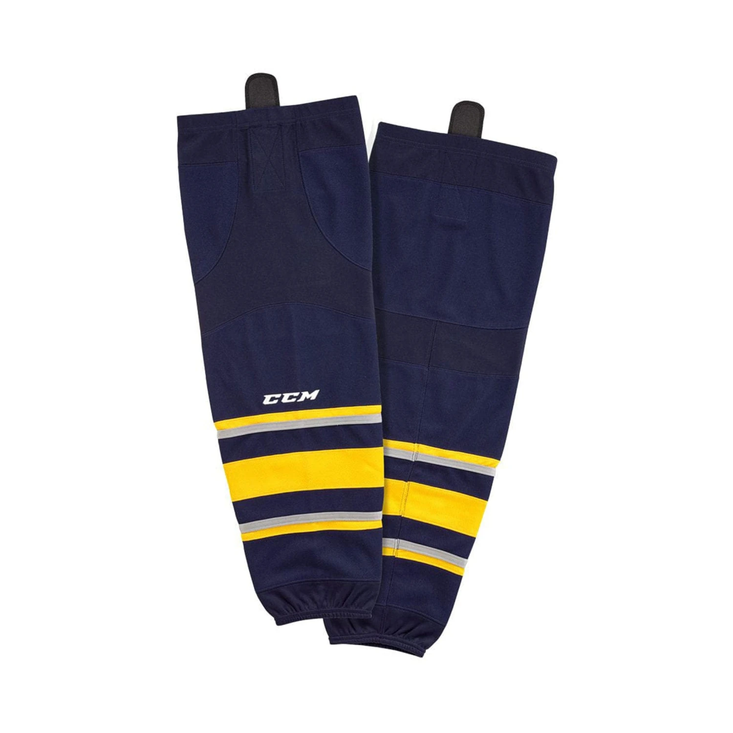 Buffalo Sabres Home CCM Quicklite 8000 Hockey Socks 3 Buffalo Sabres Home CCM Quicklite 8000 Hockey Socks