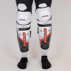 CCM Jetspeed FT6 Pro Senior Hockey Shin Guards -Ccm ccm shin guards ccm jetspeed ft6 pro senior hockey shin guards 30400118423618