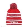 CCM Fleece Pom Knit Toque 2 CCM Fleece Pom Knit Toque -Ccm ccm toques ccm fleece pom knit toque red osfa 28744390934594